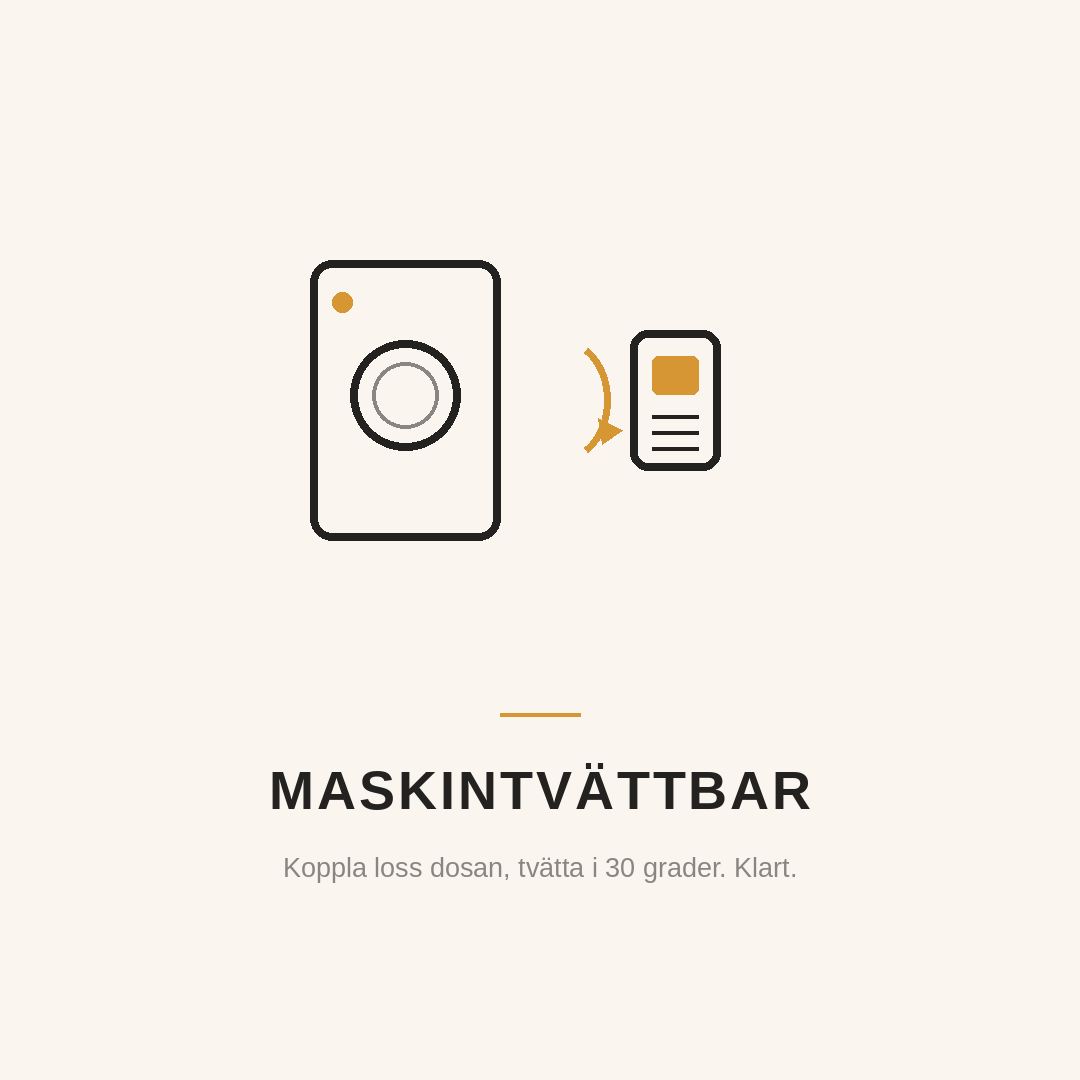 Maskintvättbar